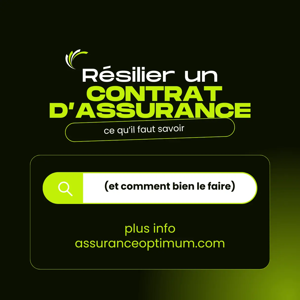 Résilier un contrat d’assurance : ce qu’il faut savoir (et comment bien le faire) résilier un contrat d’assurance ce qu’il faut savoir (et comment bien le faire)