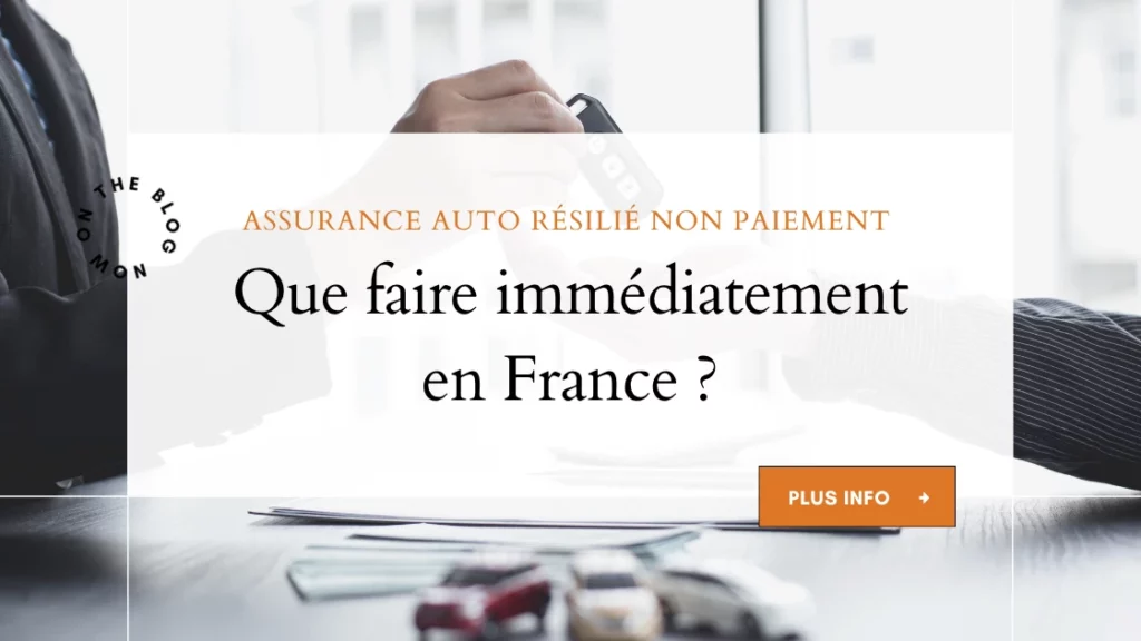 Assurance auto résilié non paiement  AZ