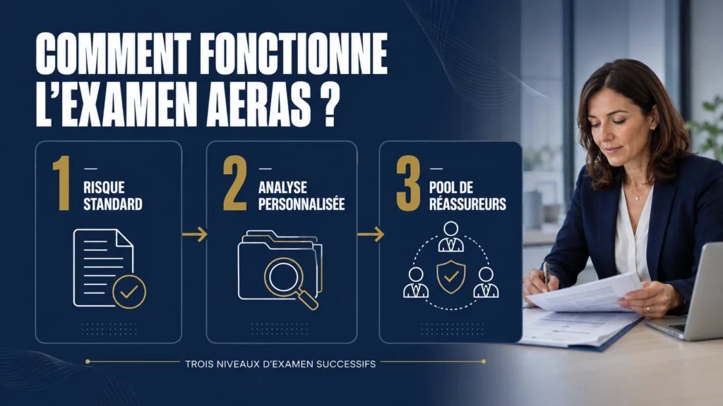 2Comment fonctionne l’examen AERAS en trois niveaux Comment fonctionne l’examen AERAS en trois niveaux